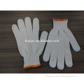 10 gauge 45g bleached white cotton work gloves